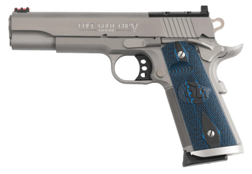 Colt Gold Cup Trophy OR Optics Ready .45 ACP Polished Silver Pistol