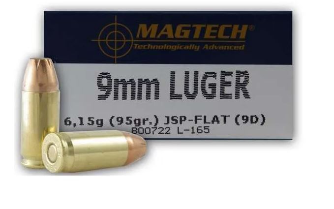 Magtech Jacketed Soft Point 9mm